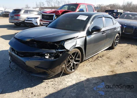 2022 Honda Civic Sport Touring z USA, uszkodzony, nr VIN 19XFL1H87NE007138